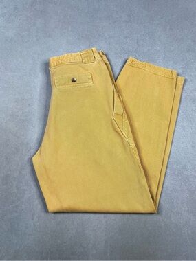 Marithe Francois Girbaud Men's Chino Pants in Mustard